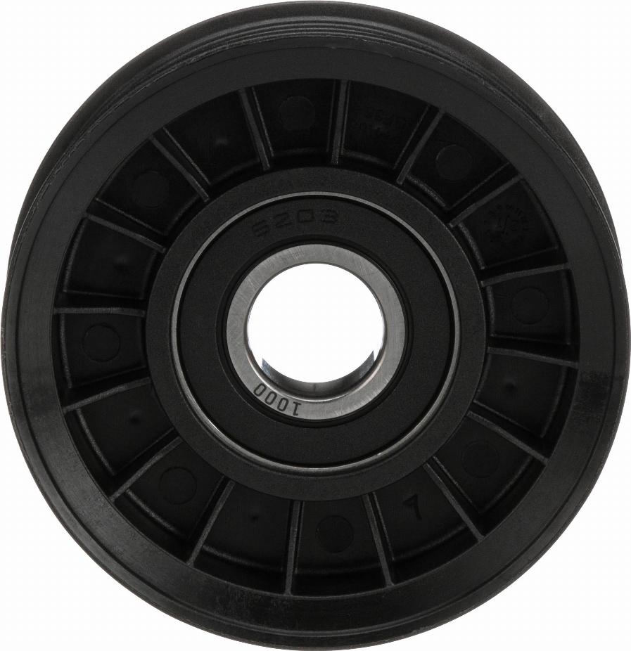 GATES 38009 - Паразитний / провідний ролик, поліклиновий ремінь autocars.com.ua