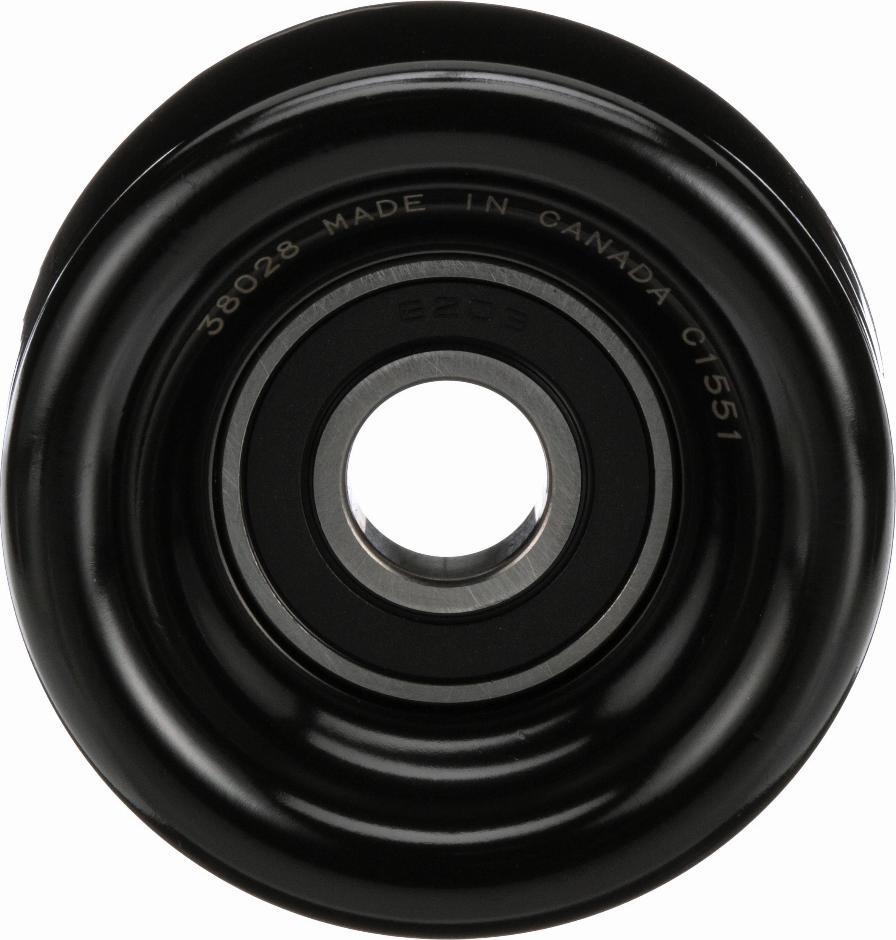 GATES 38028 - Паразитний / провідний ролик, поліклиновий ремінь autocars.com.ua