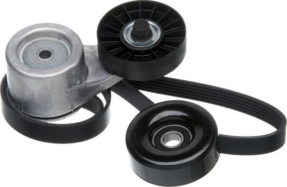 GATES 90K-38107 - Поликлиновий ремінний комплект autocars.com.ua