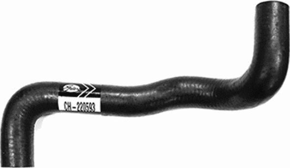 GATES CH220593 - Шланг радіатора autocars.com.ua