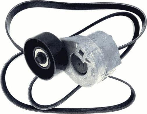 GATES DBK060680 - Поликлиновий ремінний комплект autocars.com.ua