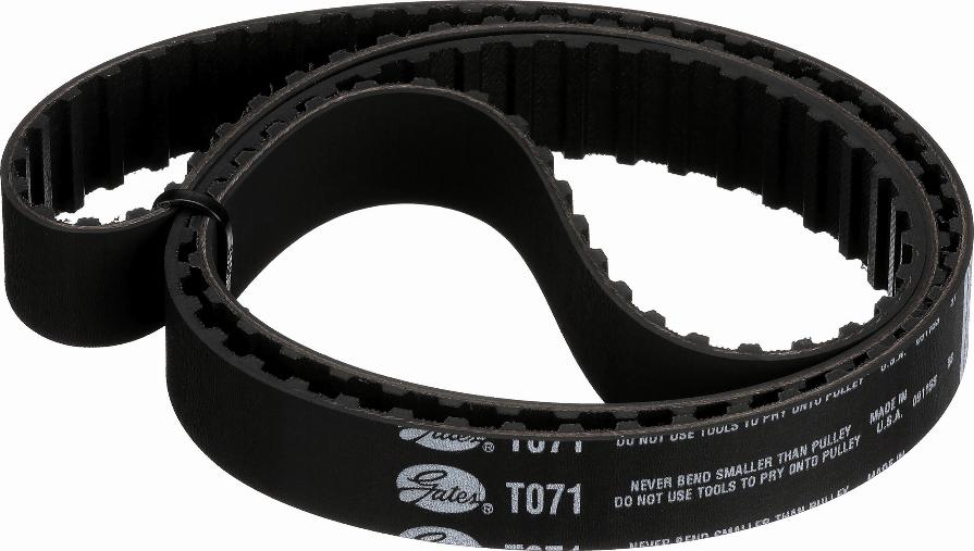 GATES T071 - Ремінь ГРМ autocars.com.ua