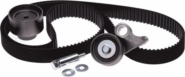 GATES TCK221 - Комплект ременя ГРМ autocars.com.ua