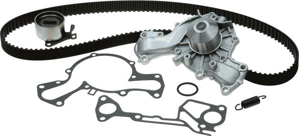GATES TCKWP139 - Водяний насос + комплект зубчатого ременя autocars.com.ua