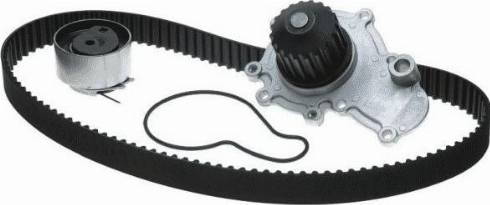 GATES TCKWP245B - Водяний насос + комплект зубчатого ременя autocars.com.ua
