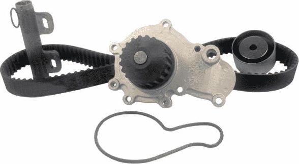 GATES TCKWP245C - Водяний насос + комплект зубчатого ременя autocars.com.ua