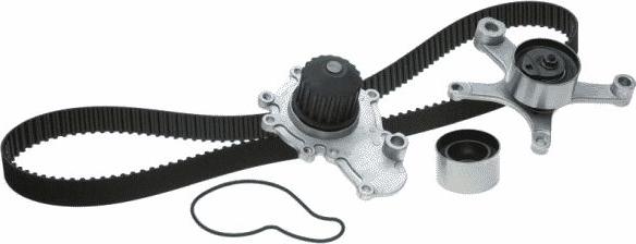 GATES TCKWP246A - Водяний насос + комплект зубчатого ременя autocars.com.ua