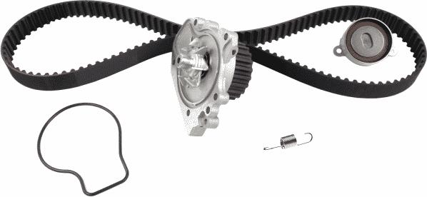 GATES TCKWP247 - Водяний насос + комплект зубчатого ременя autocars.com.ua