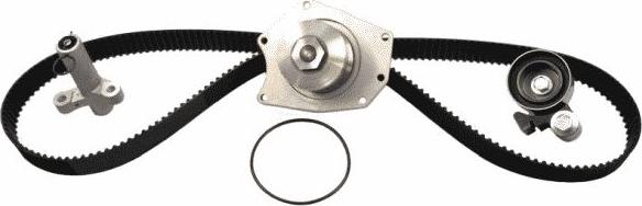 GATES TCKWP295C - Водяний насос + комплект зубчатого ременя autocars.com.ua