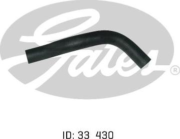 GATES 05-0706 - Шланг радіатора autocars.com.ua