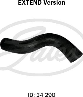 GATES 05-0842EX - Шланг радіатора autocars.com.ua