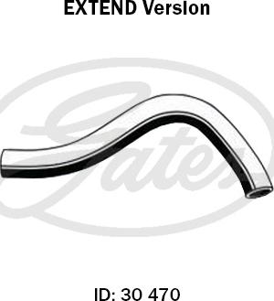 GATES 05-1764EX - Шланг радіатора autocars.com.ua