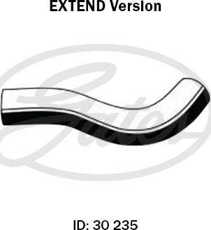 GATES 05-1765EX - Шланг радіатора autocars.com.ua