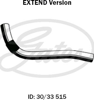 GATES 05-1801EX - Шланг радіатора autocars.com.ua