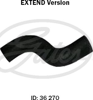 GATES 05-2130EX - Шланг радіатора autocars.com.ua