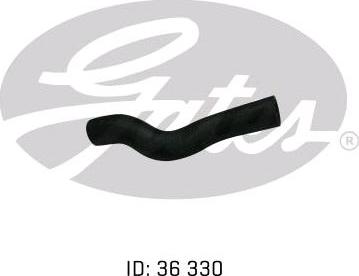GATES 05-2131 - Шланг радіатора autocars.com.ua