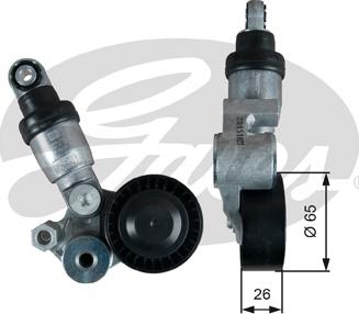 GATES ACK3PK817SFK1 - Поликлиновий ремінний комплект autocars.com.ua