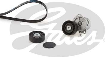 GATES ACK6PK1735K1 - Поликлиновий ремінний комплект autocars.com.ua