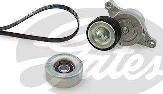 GATES ACK6PK1840K1 - Поликлиновий ремінний комплект autocars.com.ua
