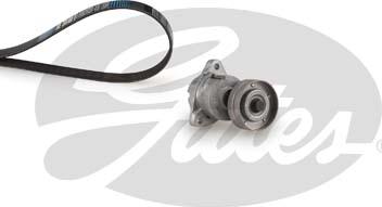 GATES ACK6PK1890K2 - Поликлиновий ремінний комплект autocars.com.ua