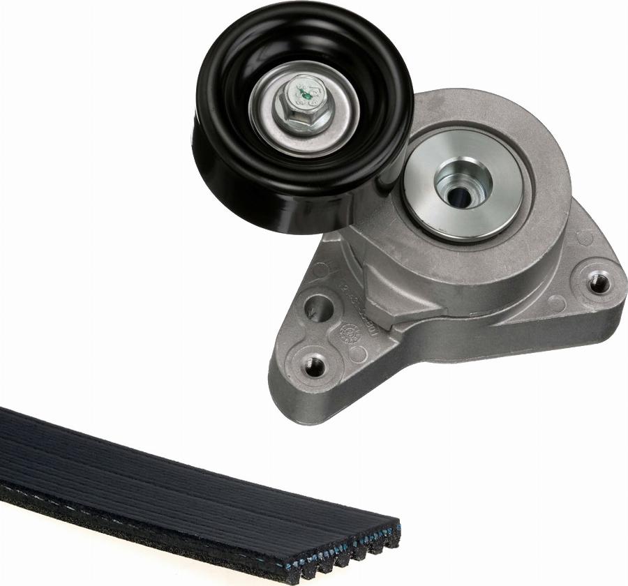 GATES ACK7PK1780K1 - Поликлиновий ремінний комплект autocars.com.ua