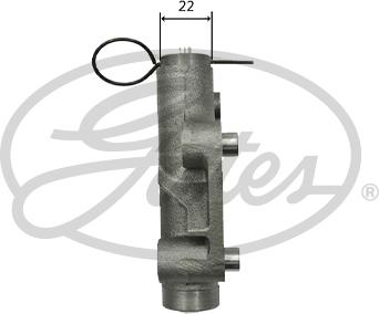 GATES T43259 - Успокоитель, зубчастий ремінь autocars.com.ua