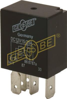 Gebe 9 9056 1 - Реле, рабочий ток autodnr.net