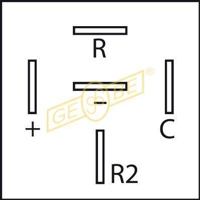 Gebe 9 7037 1 - Лямбда-зонд autocars.com.ua