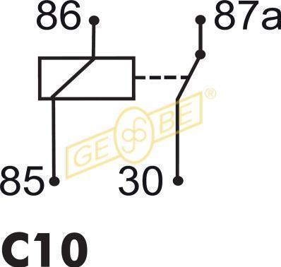 Gebe 9 7123 1 - Лямбда-зонд autocars.com.ua