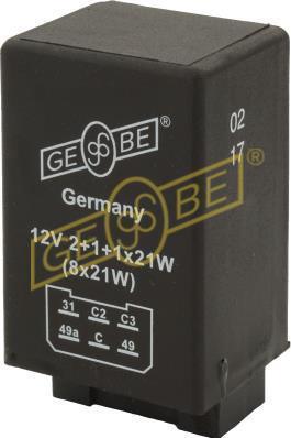 Gebe 9 8008 1 - Датчик, температура вихлопних газів autocars.com.ua