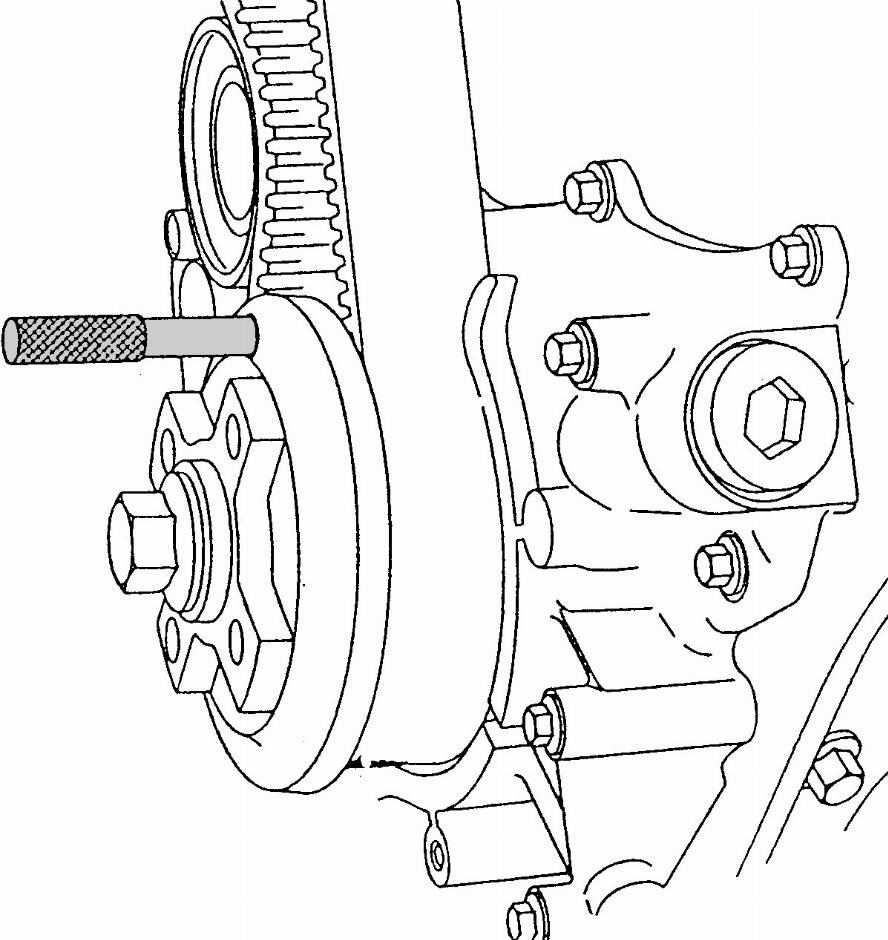 Gedore KL-0680-220 B - Позиціюючий інструмент, газораспред. autocars.com.ua