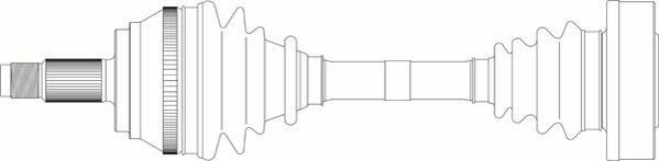 General Ricambi AR3069 - Приводний вал autocars.com.ua