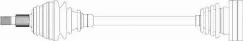 General Ricambi WW3292 - Приводной вал avtokuzovplus.com.ua
