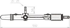 General Ricambi CI4034 - Рульовий механізм, рейка autocars.com.ua