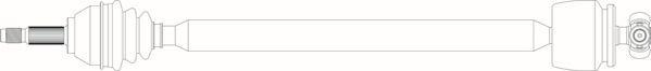 General Ricambi FI3073 - Приводной вал avtokuzovplus.com.ua