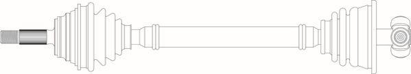 General Ricambi RE3160 - Приводной вал autodnr.net