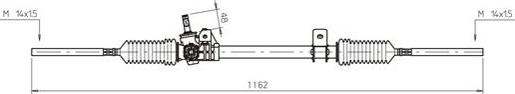 General Ricambi RE4032 - Рулевой механизм, рейка autodnr.net