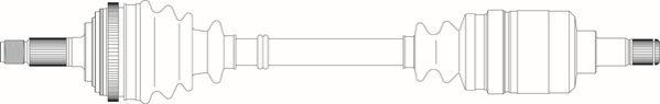 General Ricambi RV3106 - Приводной вал autodnr.net