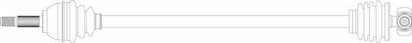 General Ricambi SE3018 - Приводний вал autocars.com.ua