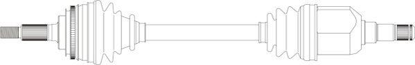 General Ricambi TY3099 - Приводний вал autocars.com.ua