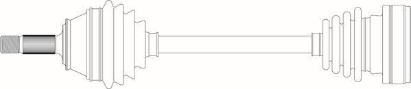 General Ricambi WW3080 - Приводной вал autodnr.net