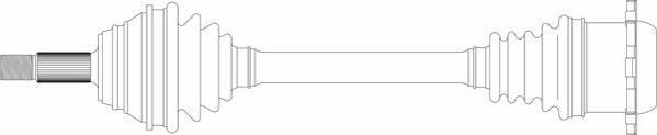 General Ricambi WW3286 - Приводной вал autodnr.net