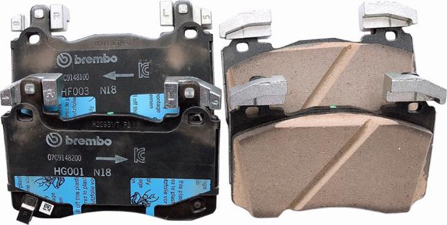 GENUINE 58101J5A51 - Гальмівні колодки, дискові гальма autocars.com.ua