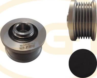 GGT ARL198 - Ремінний шків, генератор autocars.com.ua