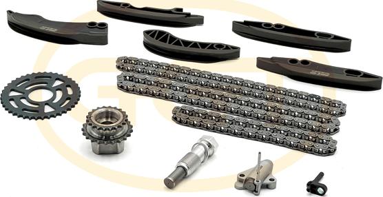 GGT KCSPA143 - Комплект ланцюга приводу распредвала autocars.com.ua