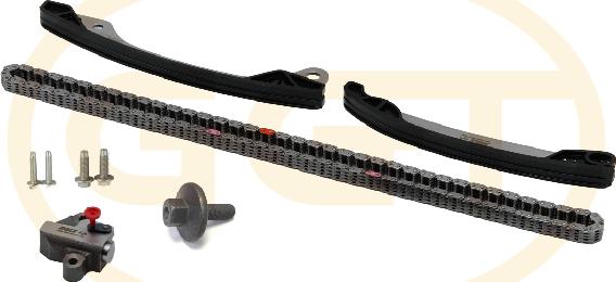 GGT KCSPA159 - Комплект ланцюга приводу распредвала autocars.com.ua