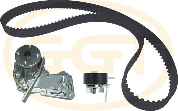 GGT KPA20299 - Водяний насос + комплект зубчатого ременя autocars.com.ua