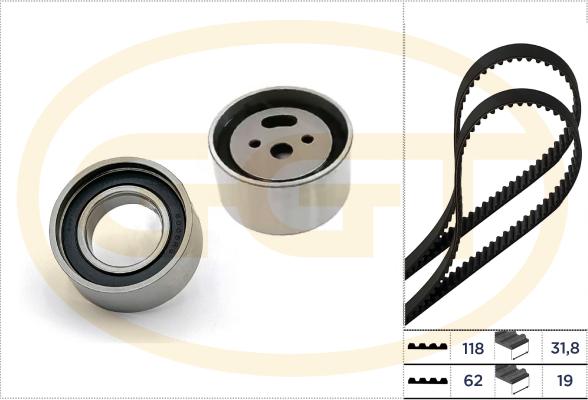 GGT KSPA306 - Комплект ременя ГРМ autocars.com.ua