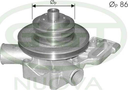 GGT PA10011 - Водяний насос autocars.com.ua