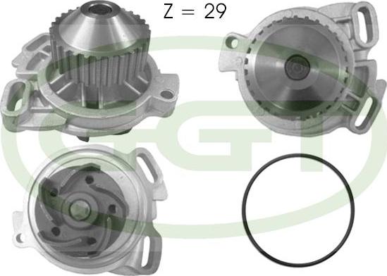 GGT PA10559 - Водяний насос autocars.com.ua